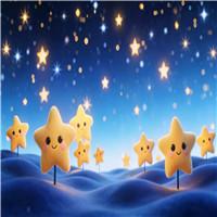 银河中的星星-李宇春伴奏配乐成品卡通星空led舞台背景大屏视频素材