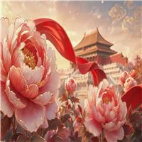 幸福中国一起走 张也歌曲伴奏配乐成品舞台演出LED背景大屏幕视频素材